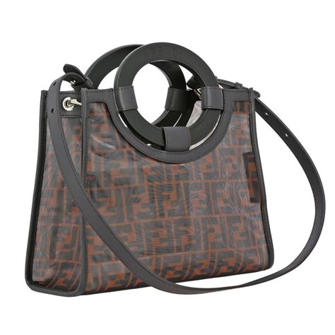 borsa fendi con manici rigidi